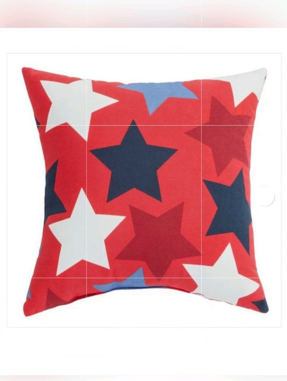 Stylewell Patriotic Outdoor Throw Pillow - Confetti Stars